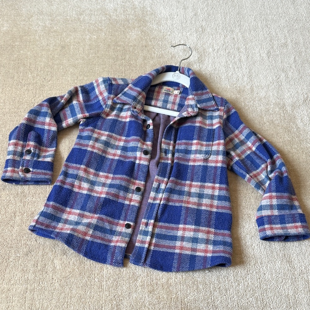 Faherty Plaid Button-Up